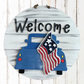 Welcome Patriotic Truck